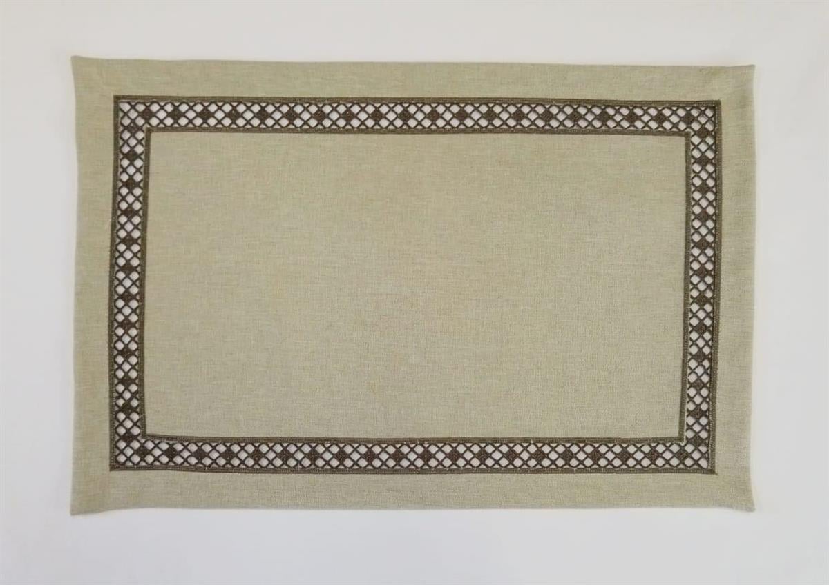 Fel 2116 Servis 35X50 Keten Koyu Bej