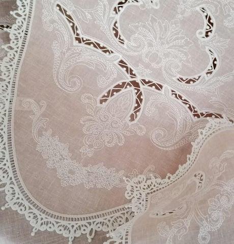 Fel Masa Örtüsü Seti 5 Parça Keten Pembe