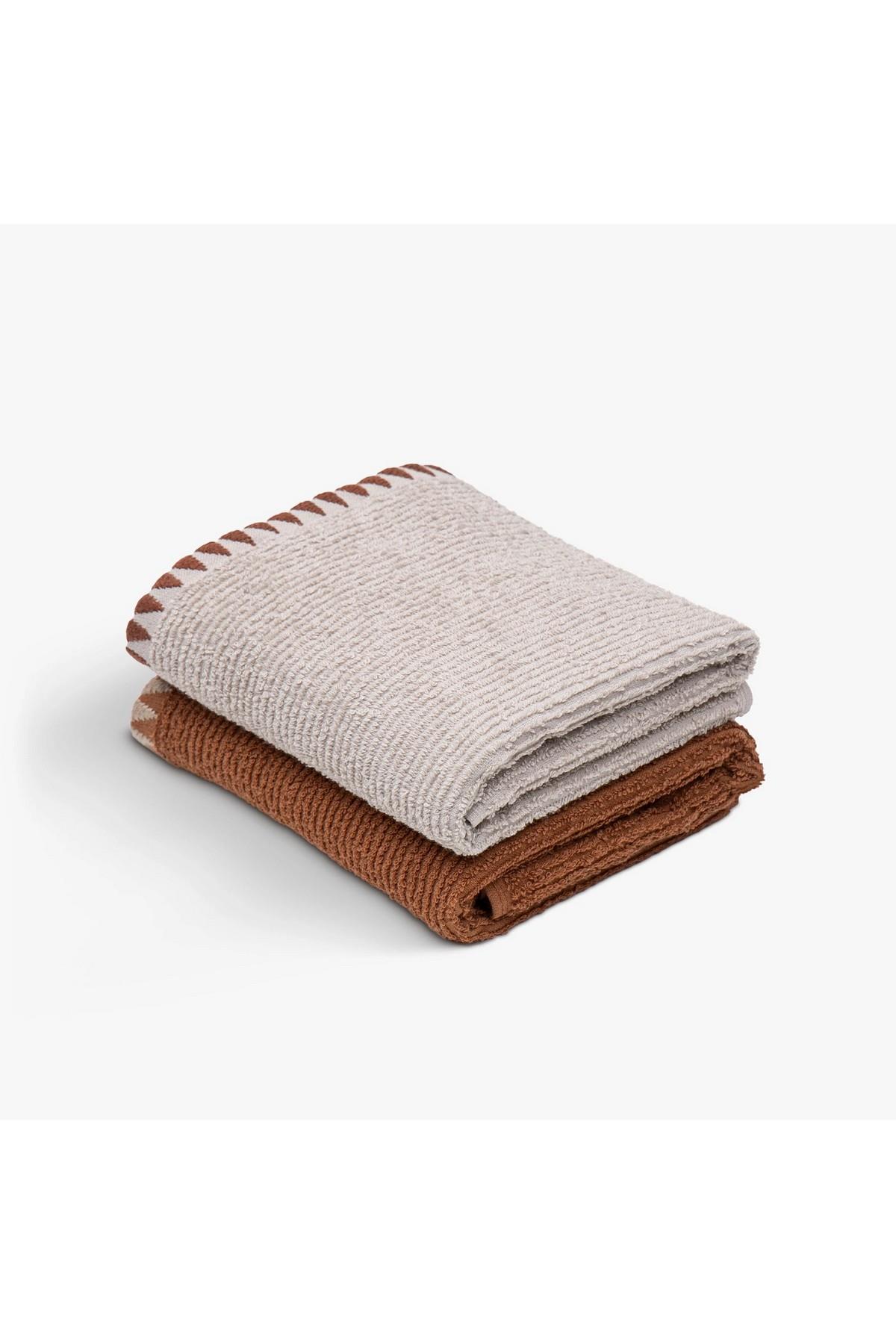 Green Black Vera 2'li Mutfak Havlusu Bej-Terra