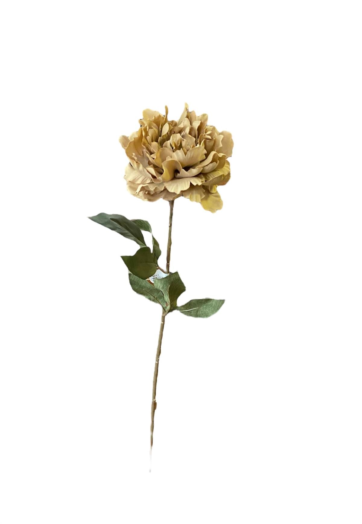 Kuk Çiçek Peony Spray X1 Coral 71 cm