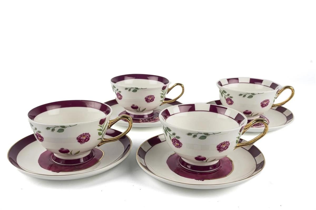 Mikasa Moor Fortuna 4lü Çay Fincanı Seti