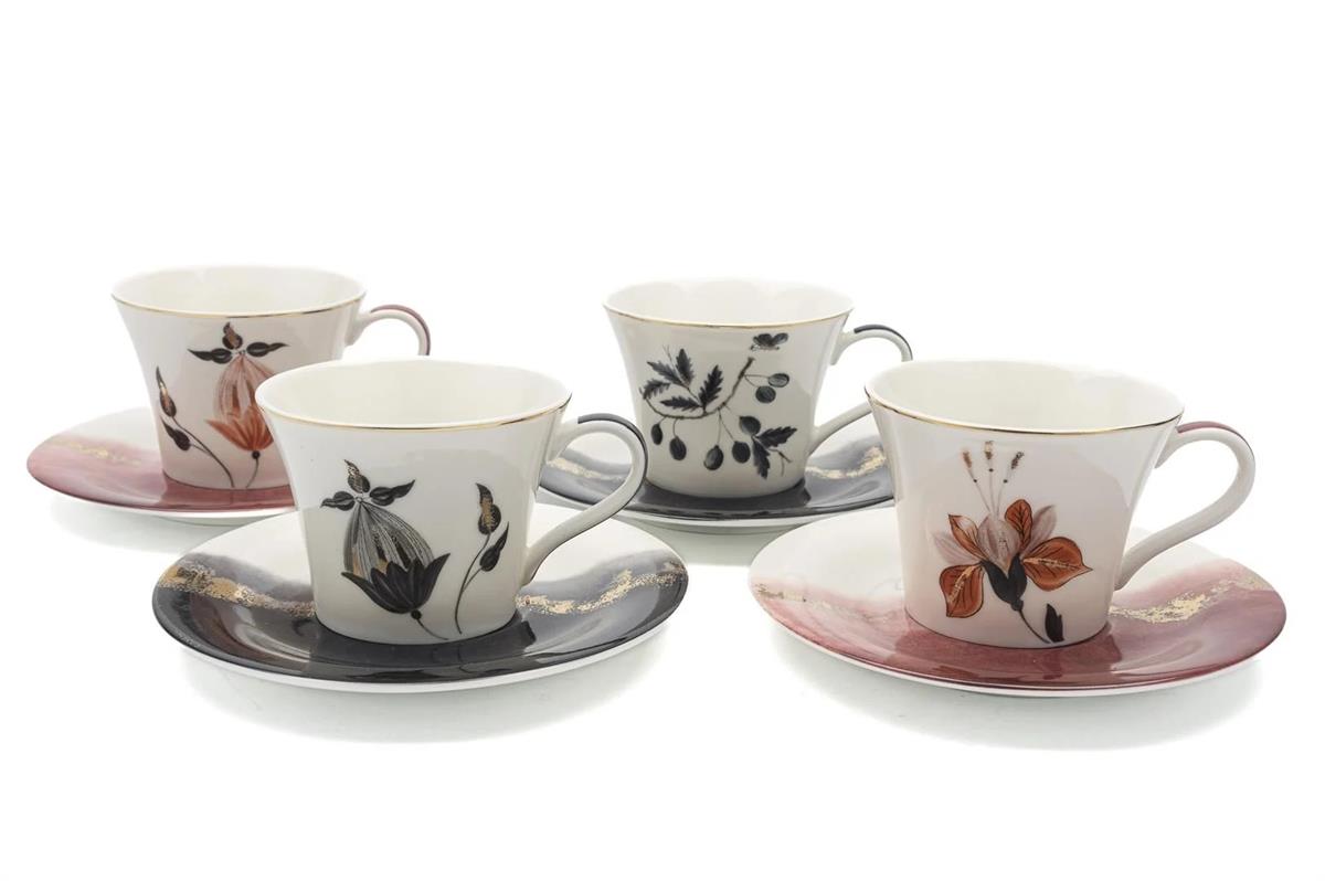 Mikasa Moor Rusty 4lü Kahve Fincanı Seti