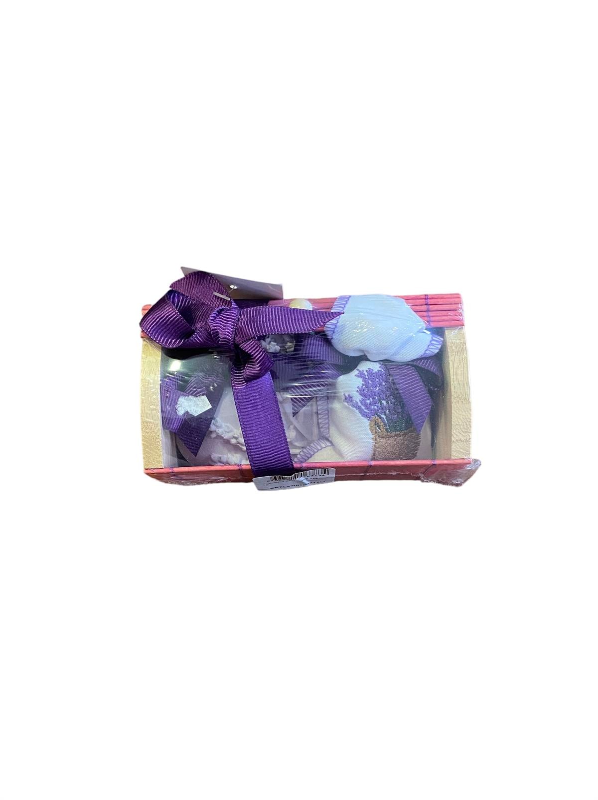 Neptün Miss Scents Floral Class Lavanta Bambu Set Taş Kese Küçük Boy Gift