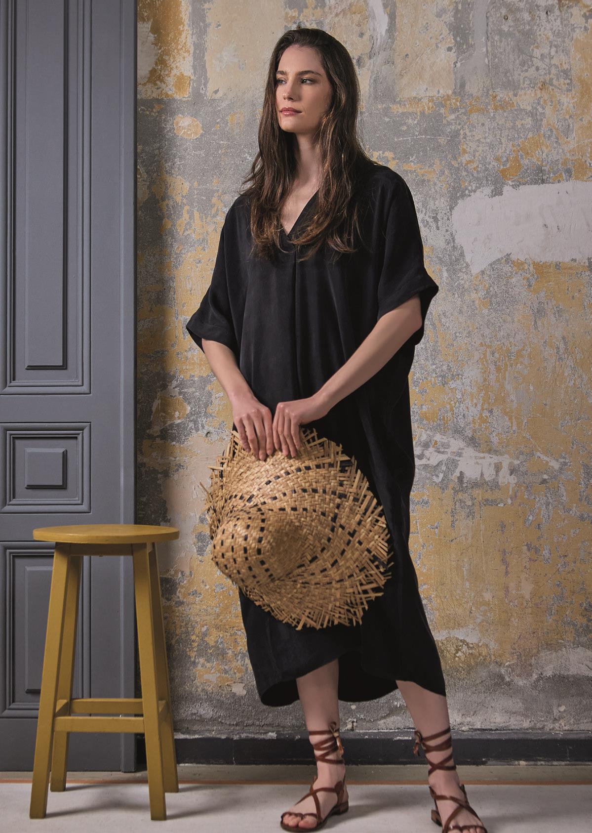 Otro Cairo Black CD-1 Vegan İpek