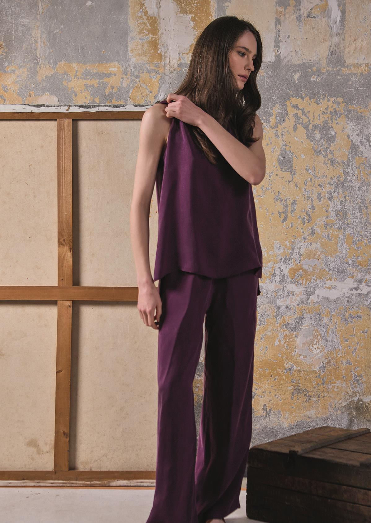 Otro Lymnos Purple CL-2 Vegan İpek