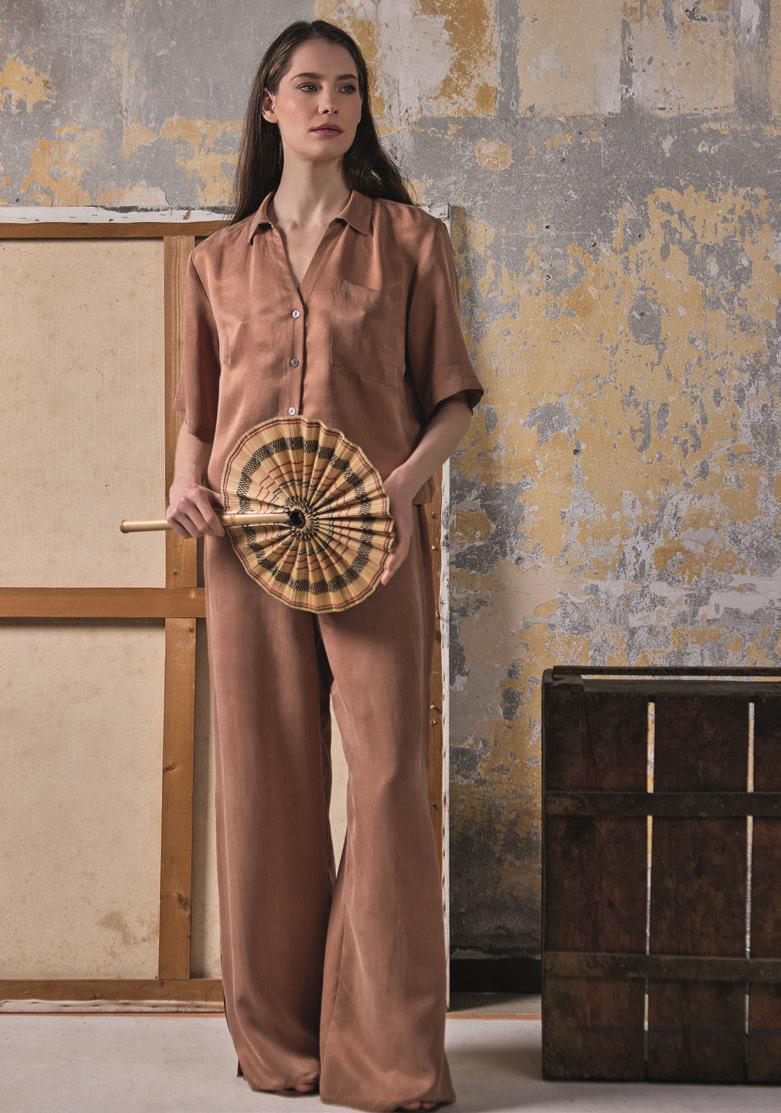 Otro Santorini Mocha CL-1 Vegan İpek