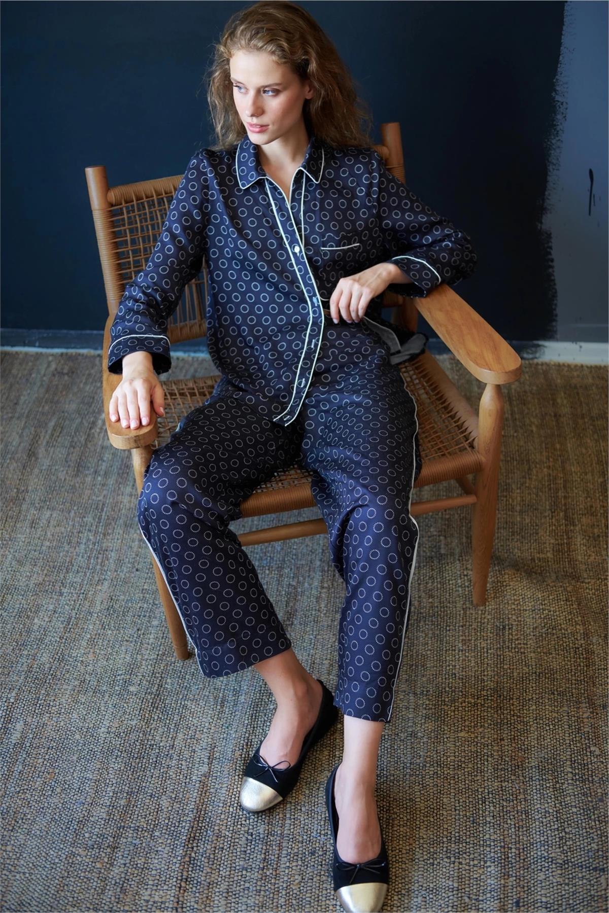 Otro Twilight P2 %100 Tencel Kadın Pijama