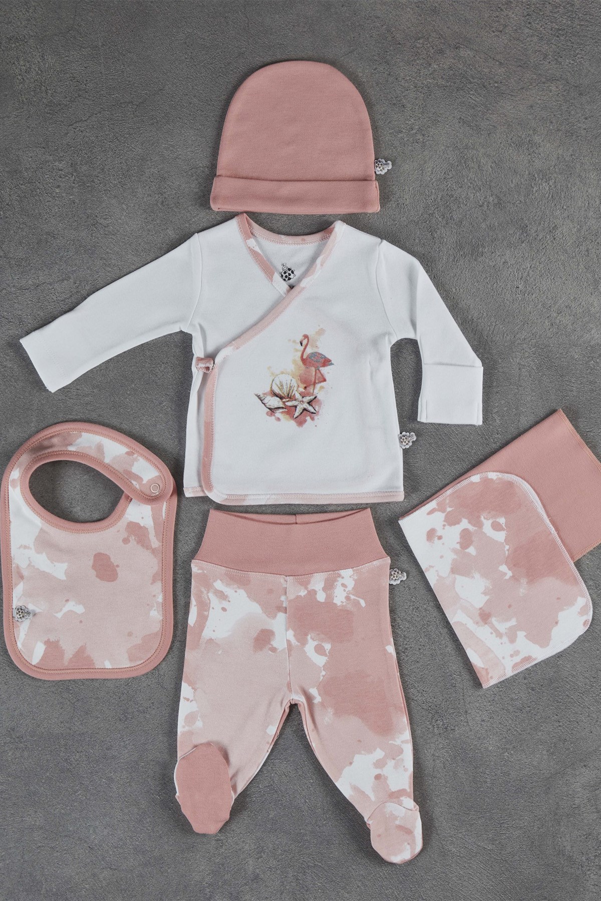 Rosa Zıbın Seti 5'Li