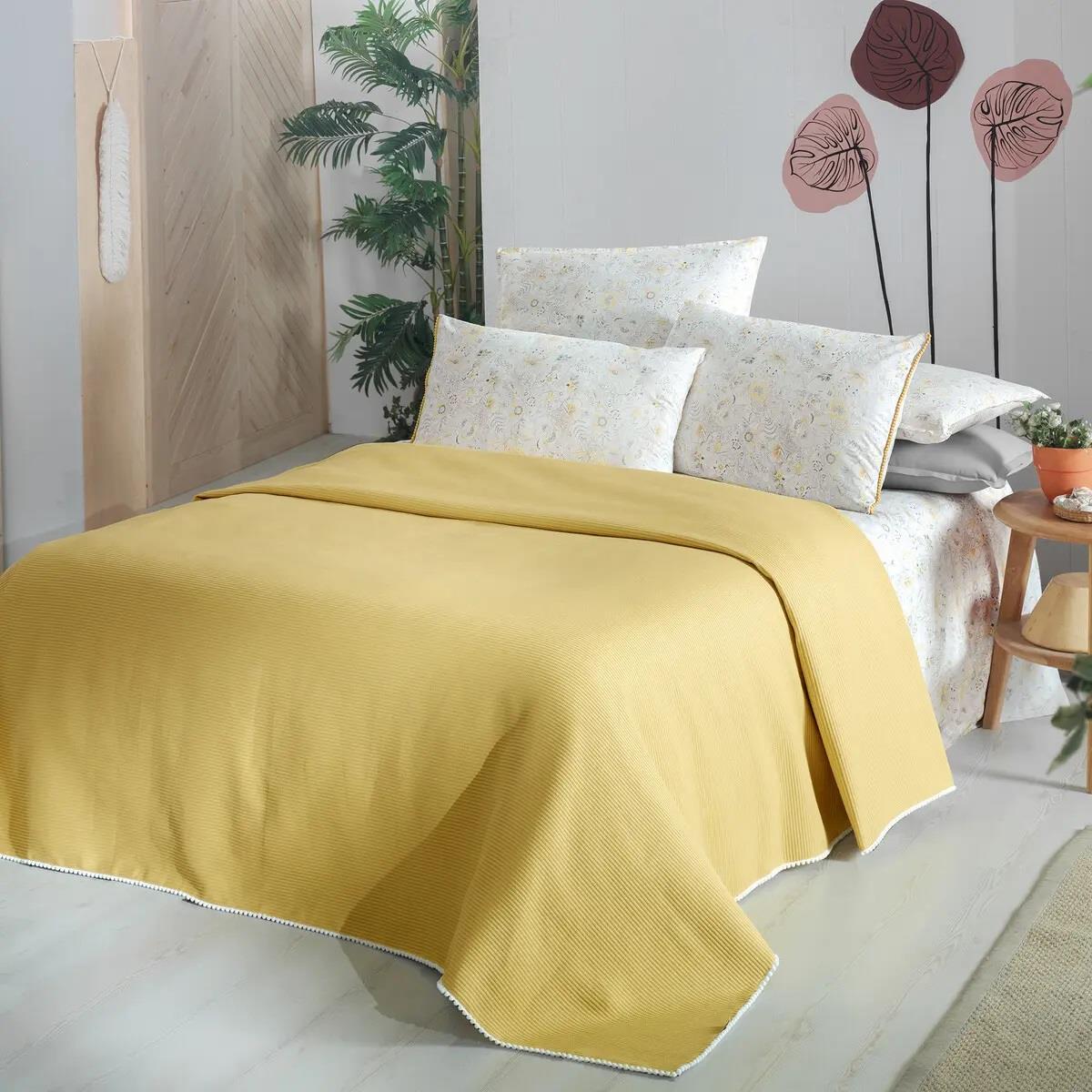 Sarev Dory Pike Takımı Çift Kişilik Sarı 