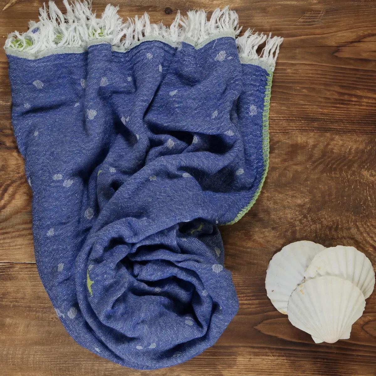 Sarev Freda Plaj Havlusu Mavi 