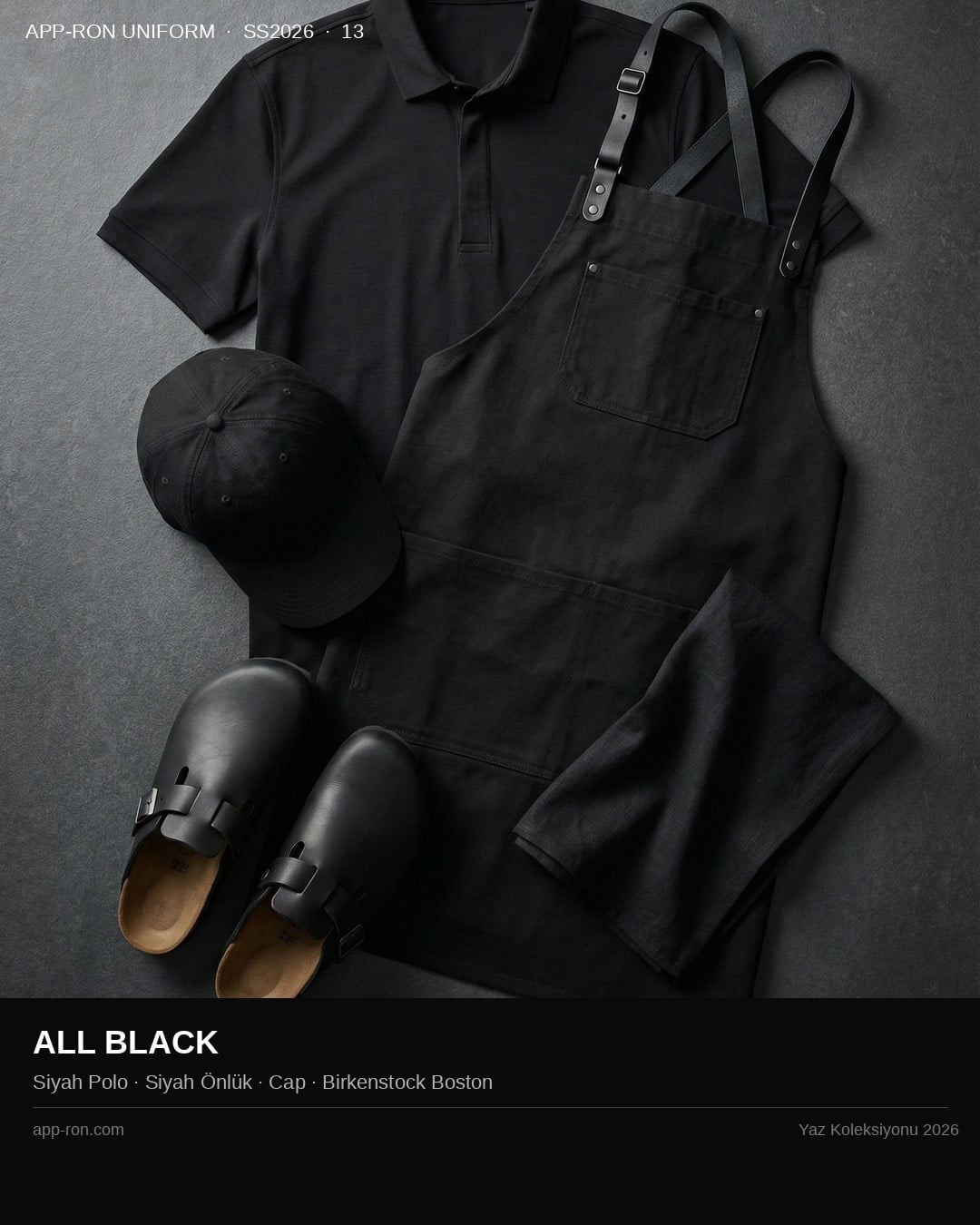 All Black - Kombin Set