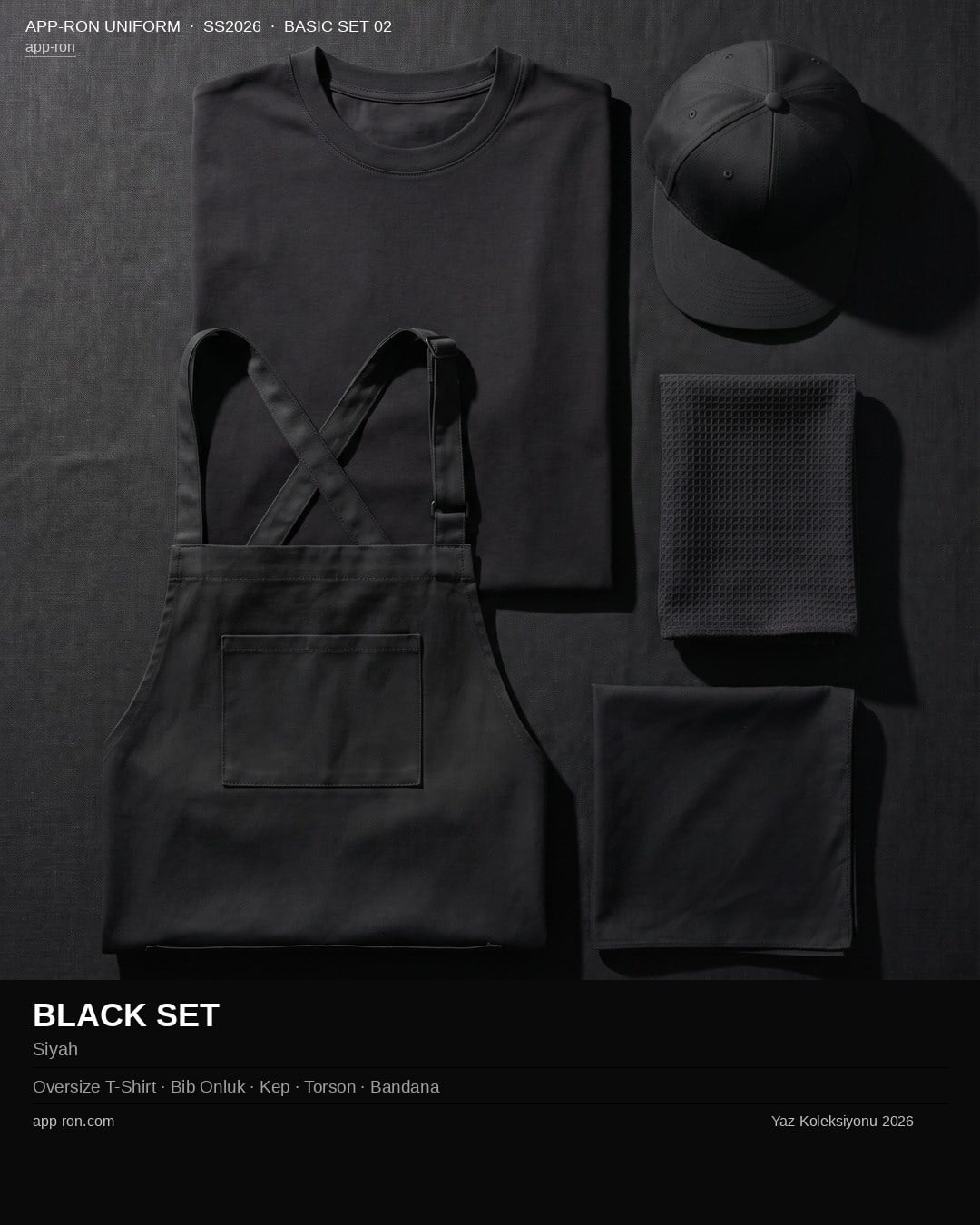 Black Set - Basic Kombin
