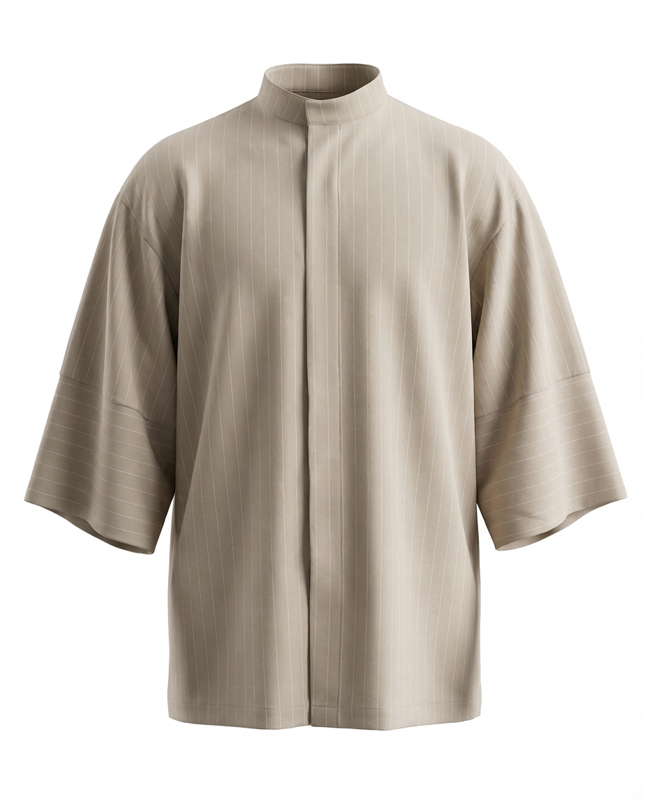 C-11 Mai Premium - Oversize Şef Ceketi - Bordo