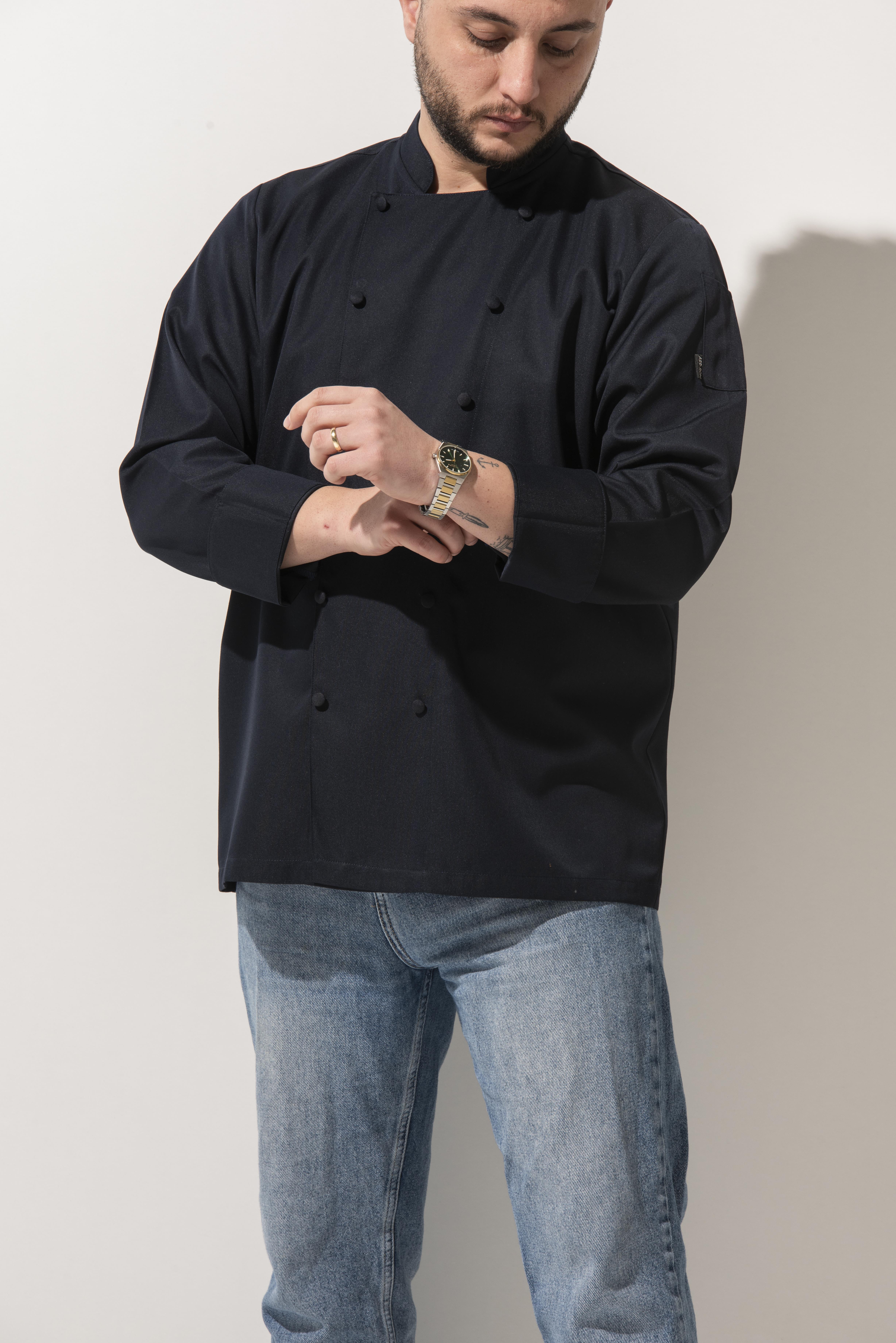 C-14 Classic – Lacivert Şef Ceketi