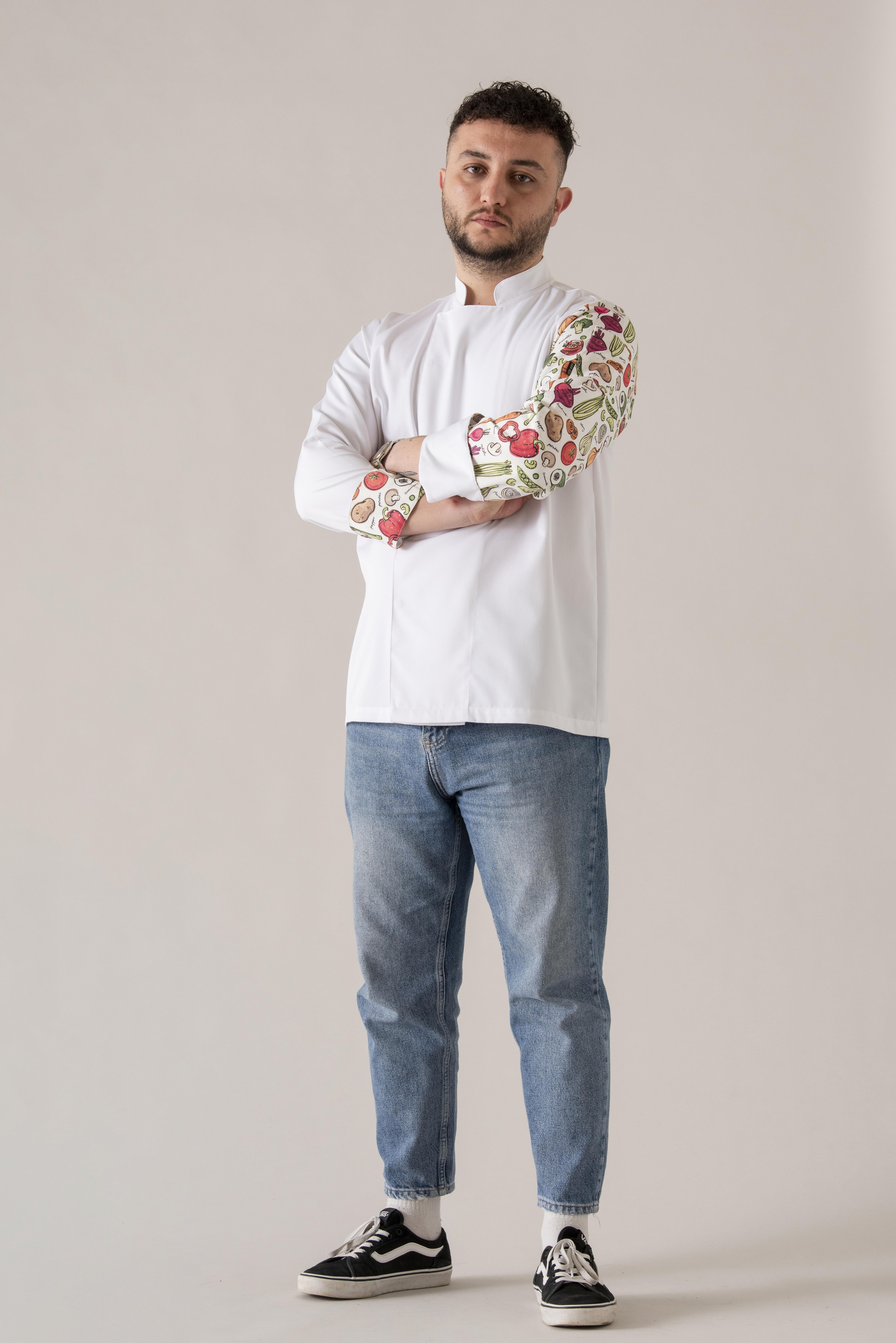 C-19 Mise En Place – Beyaz Şef Ceketi