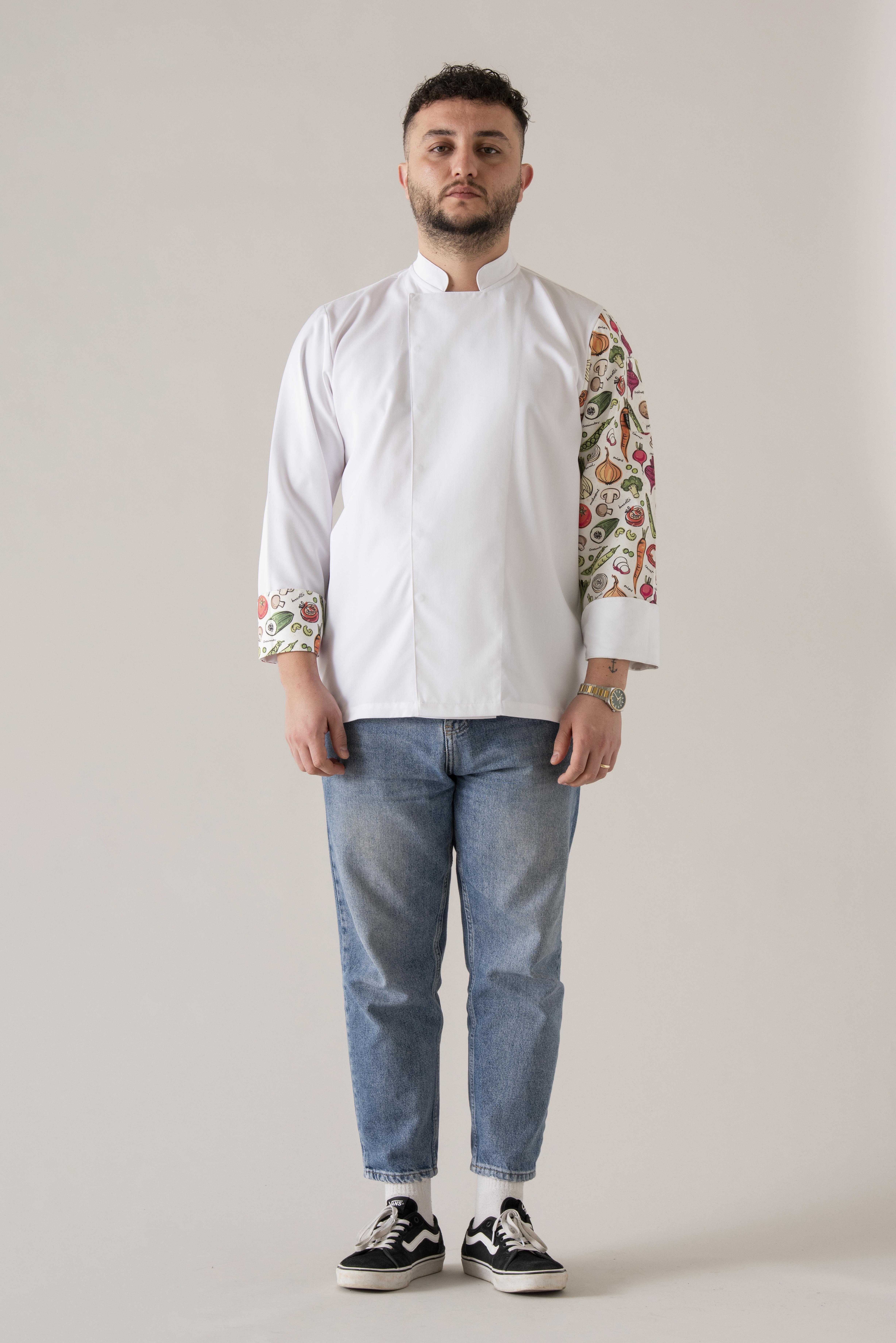 C-19 Mise En Place – Beyaz Şef Ceketi