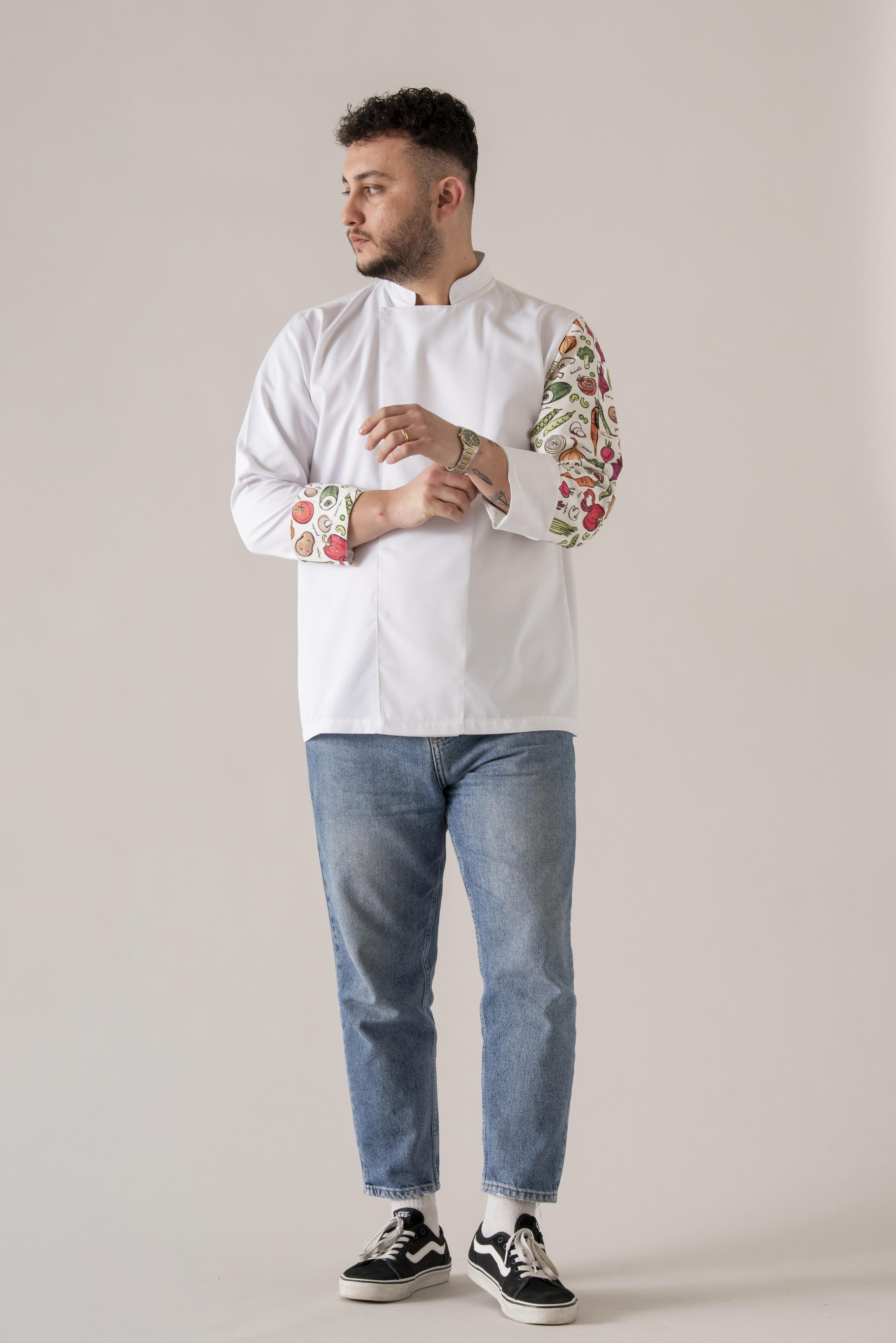 C-19 Mise En Place – Beyaz Şef Ceketi