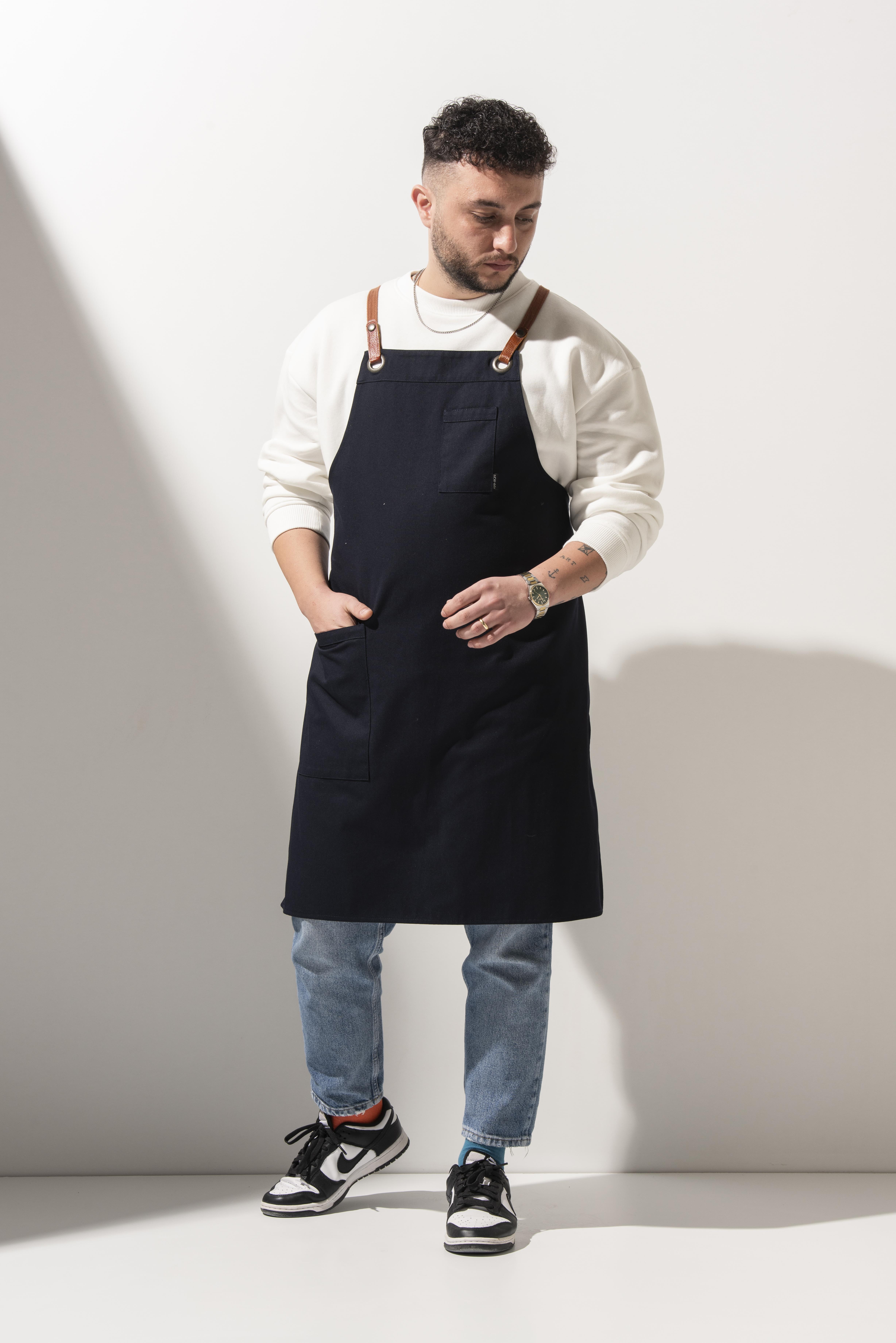 D-177 Thomas – Lacivert Boydan Önlük