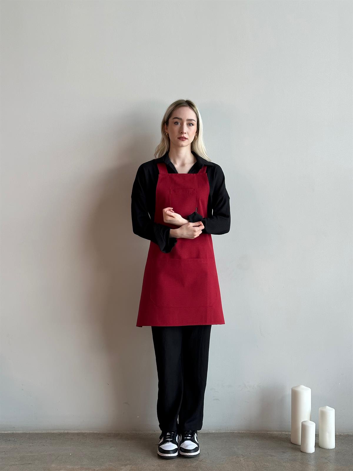 K-155 Holly – Bordo Boydan Önlük