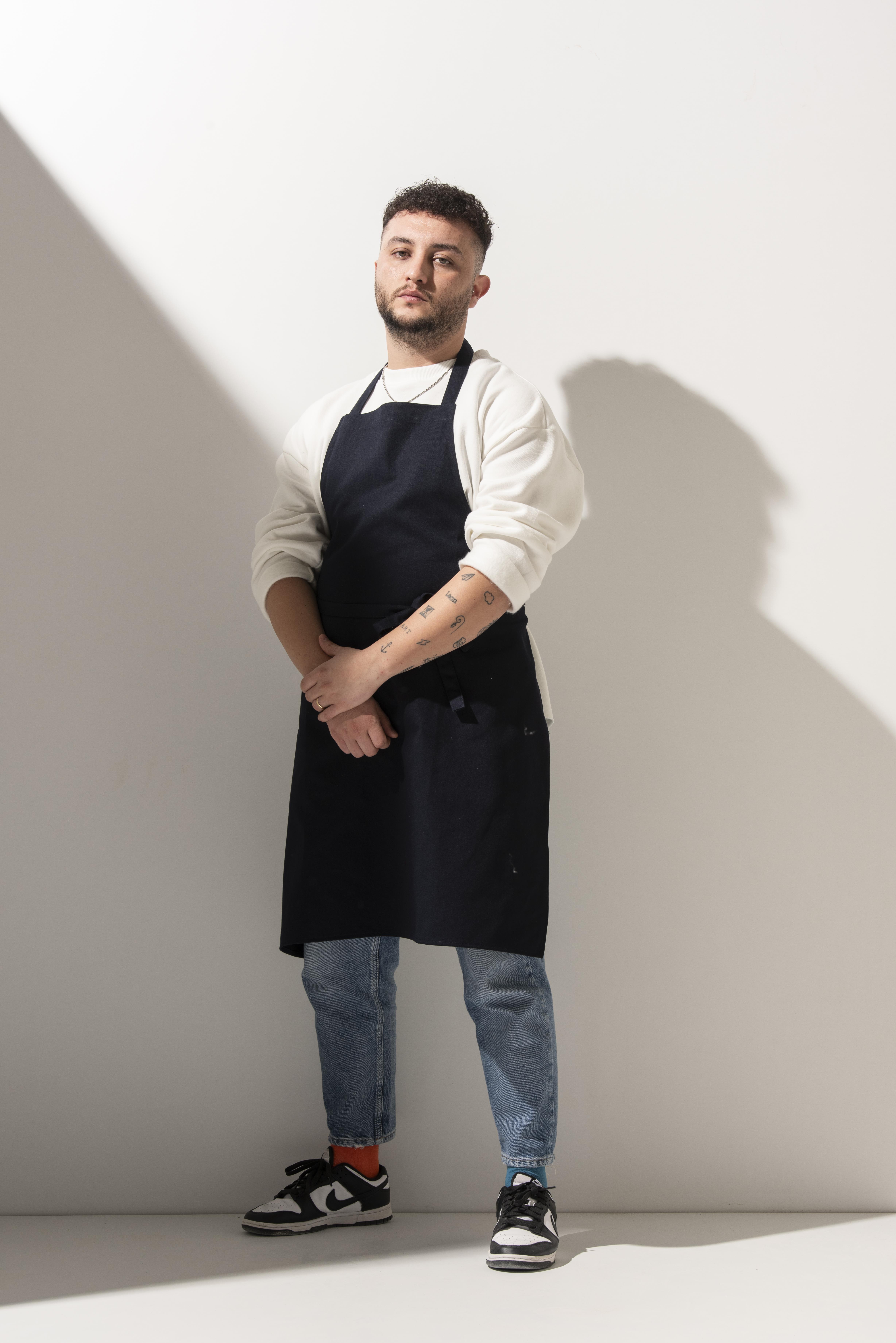 K-187 Classic – Lacivert Boydan Önlük