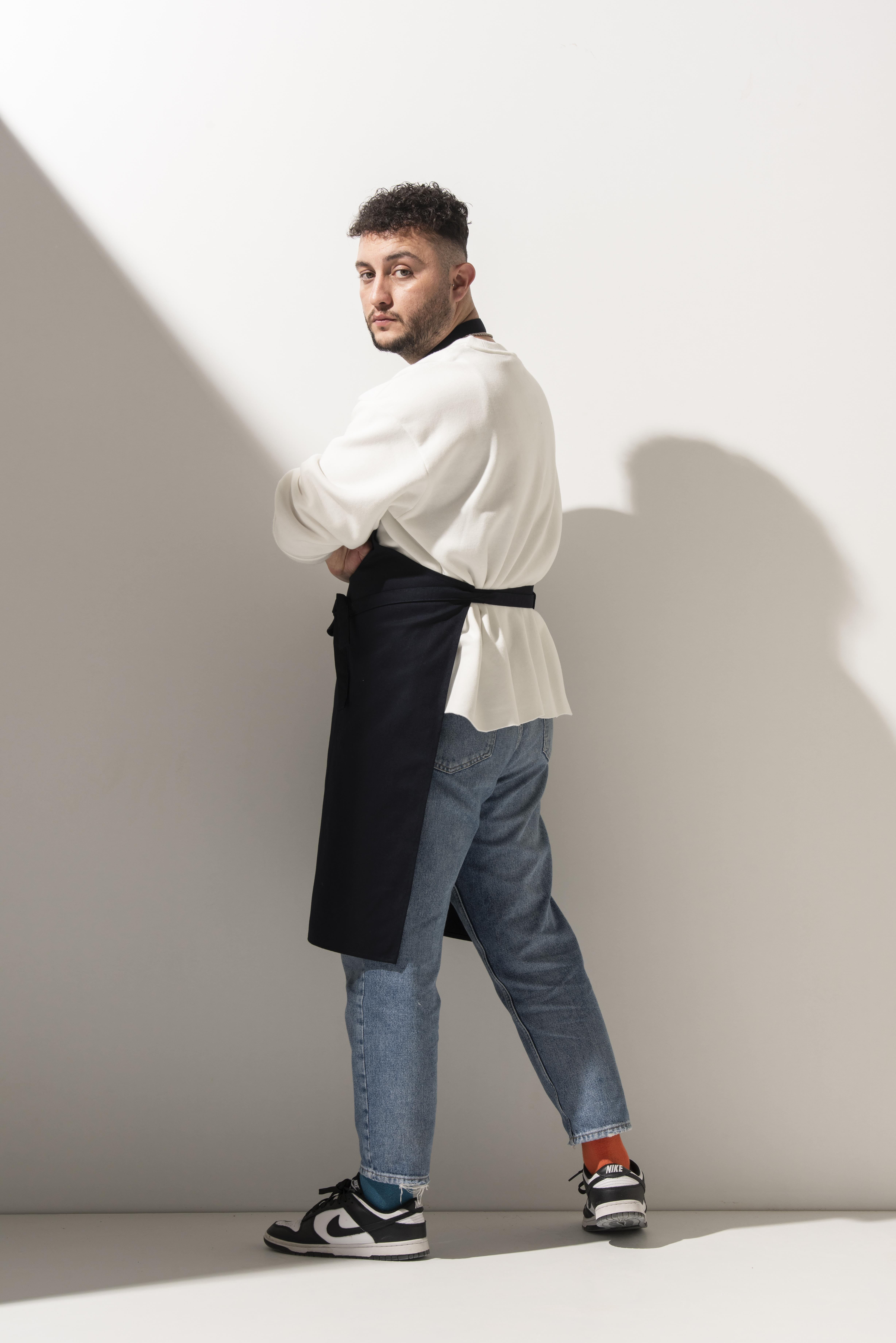 K-187 Classic – Lacivert Boydan Önlük