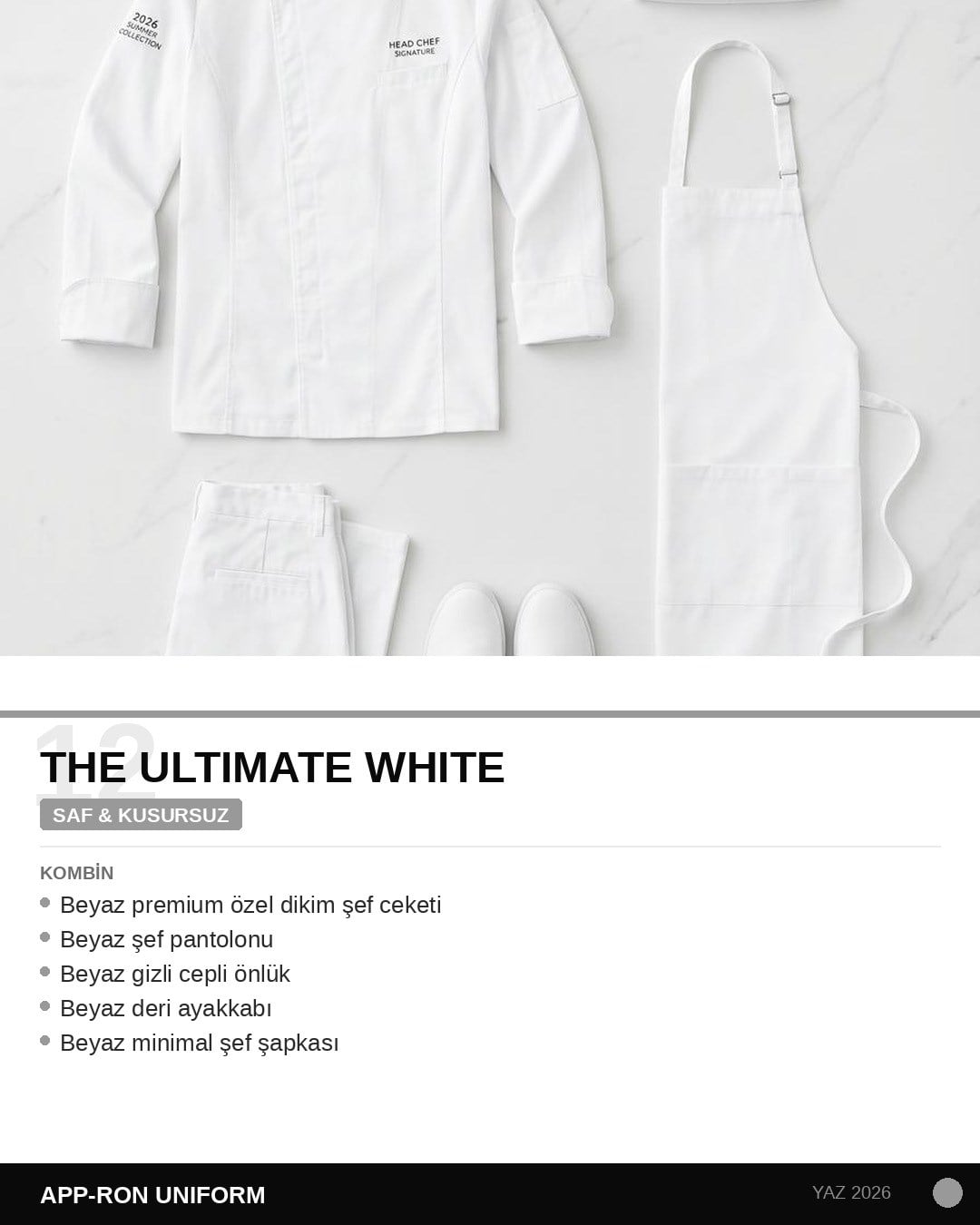 The Ultimate White - Kombin Set