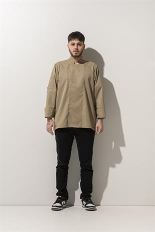 C-01 Classic – Camel Şef Ceketi