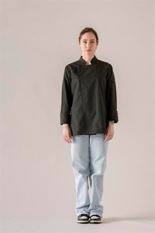 C-01 Classic Kadın – Haki Şef Ceketi