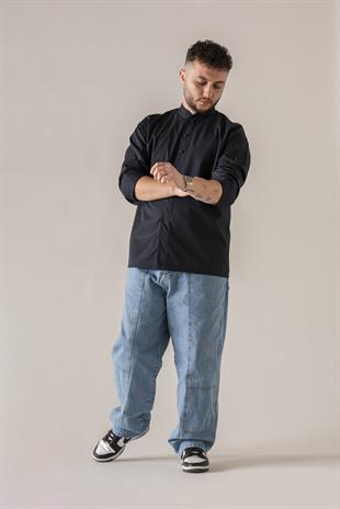 C-05 Collaret – Lacivert Şef Ceketi