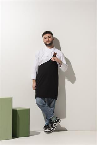 C-08 Special – Siyah-beyaz Şef Ceketi