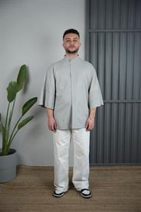 C-11 Mai Oversize – Gri Şef Ceketi