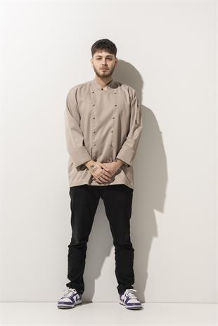 C-14 Classic – Bej Şef Ceketi