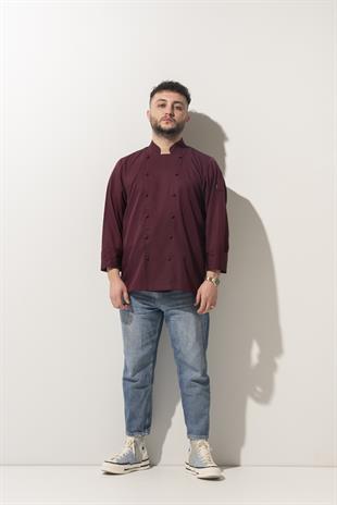 C-14 Classic – Bordo Şef Ceketi