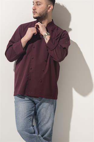 C-14 Classic – Bordo Şef Ceketi