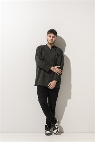 C-14 Classic – Haki Şef Ceketi