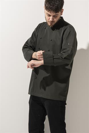 C-14 Classic – Haki Şef Ceketi