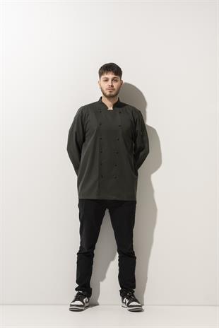 C-14 Classic – Haki Şef Ceketi