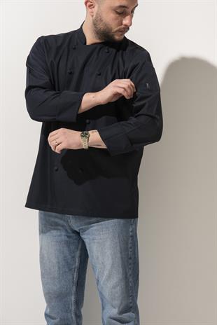 C-14 Classic – Lacivert Şef Ceketi