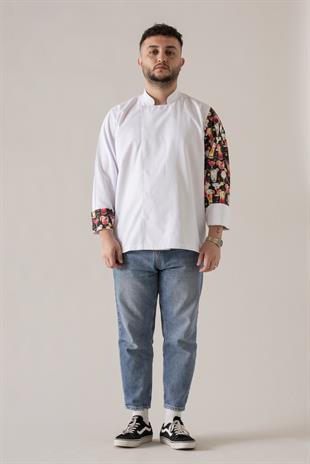 C-19 Cocktail – Beyaz Şef Ceketi