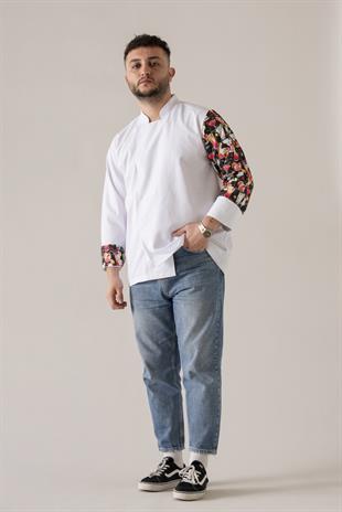 C-19 Cocktail – Beyaz Şef Ceketi