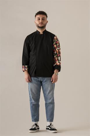 C-19 Cocktail – Siyah Şef Ceketi