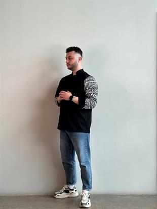C-19 Ethnic – Siyah Şef Ceketi