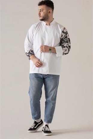 C-19 Magnolia – Beyaz Şef Ceketi