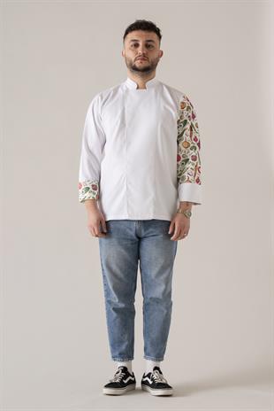C-19 Mise En Place – Beyaz Şef Ceketi