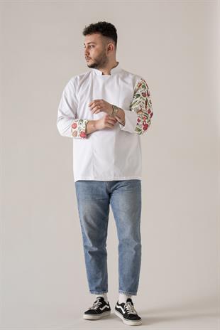 C-19 Mise En Place – Beyaz Şef Ceketi
