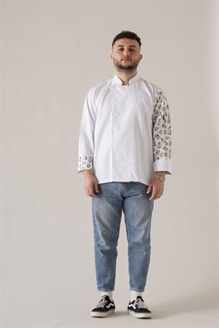 C-19 Mojito – Beyaz Şef Ceketi