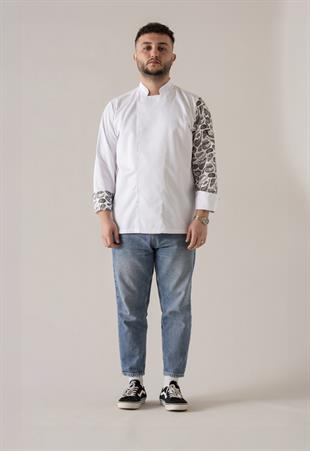 C-19 Steak – Beyaz Şef Ceketi