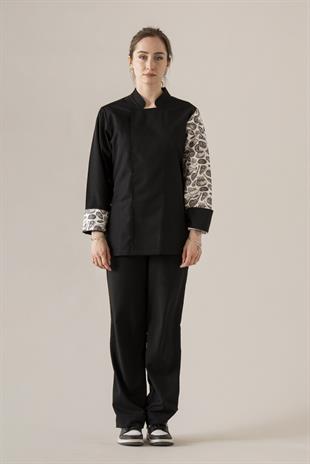 C-19 Steak – Siyah Şef Ceketi