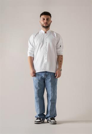 C-20 Soft – Beyaz Şef Ceketi
