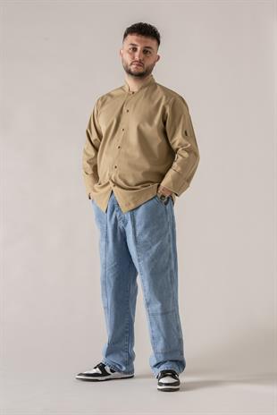 C-20 Soft – Açık Gri Şef Ceketi